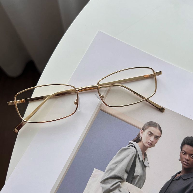LOOKING4U(ルッキングフォーユー)の「Neoretro Geek Chic 8021 Glasses GOLD(アクセサリー)」