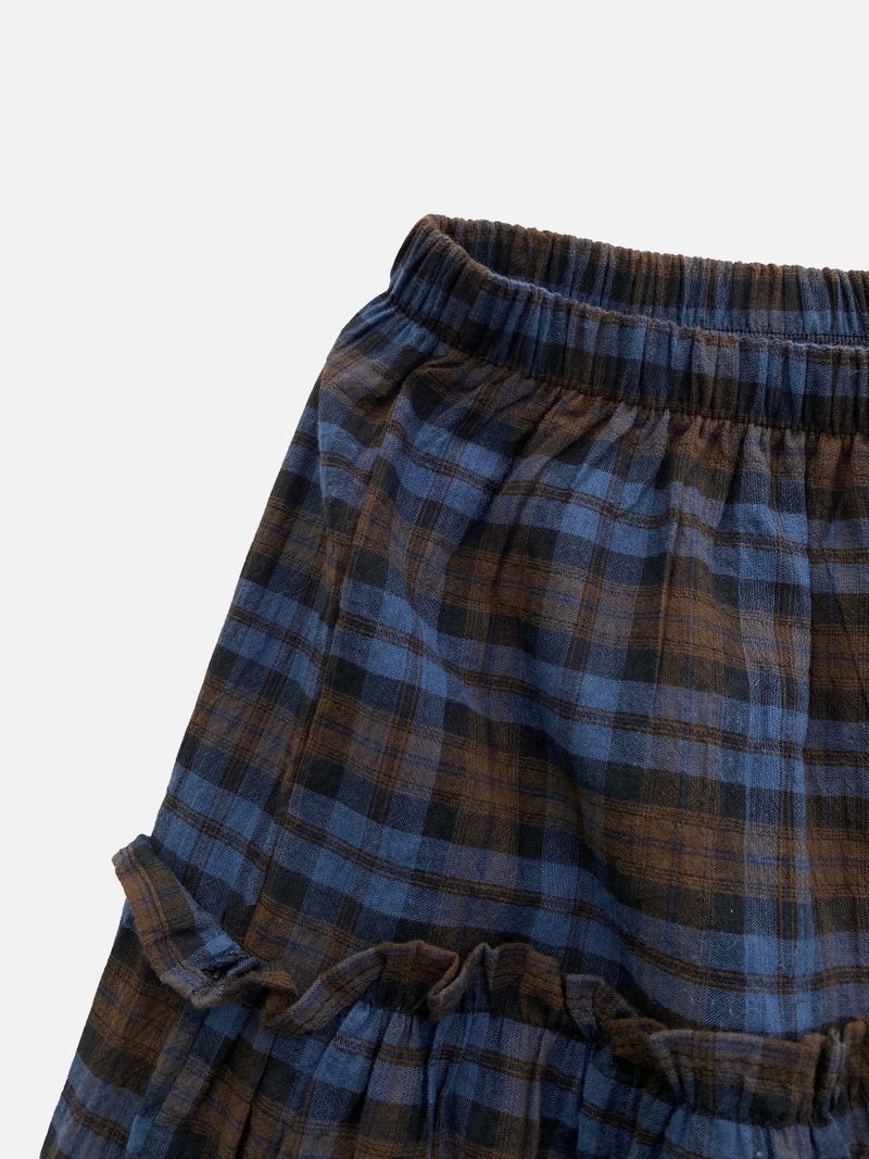 Birch Check Pattern Skirt (2c)