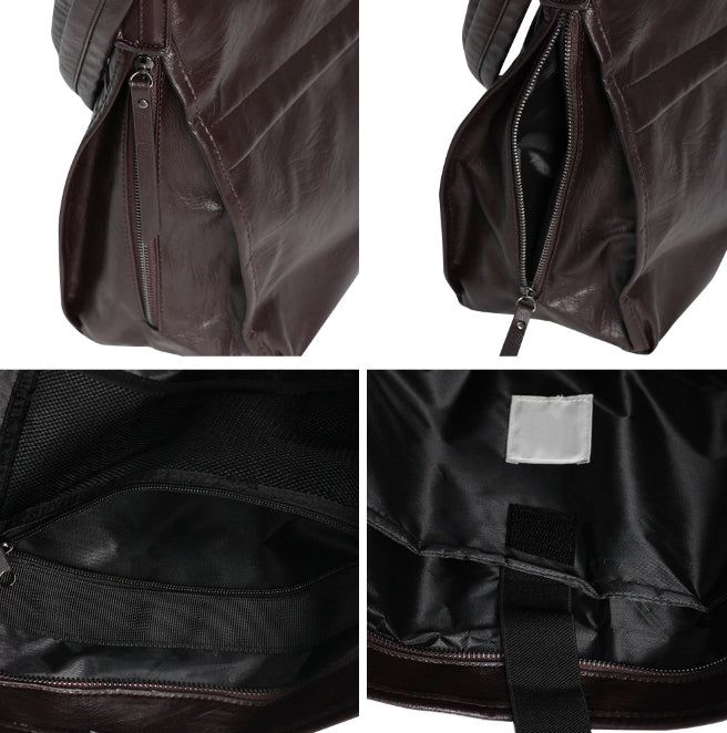 Debes Leather Crossbody Bag