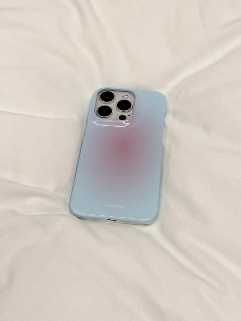 blush hard case-pink+blue