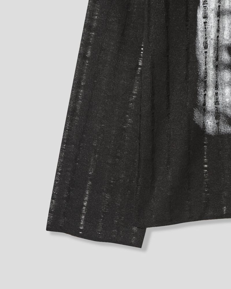 Lunera Painting See-through Knit