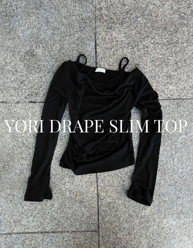 Soft Drape Slim Top