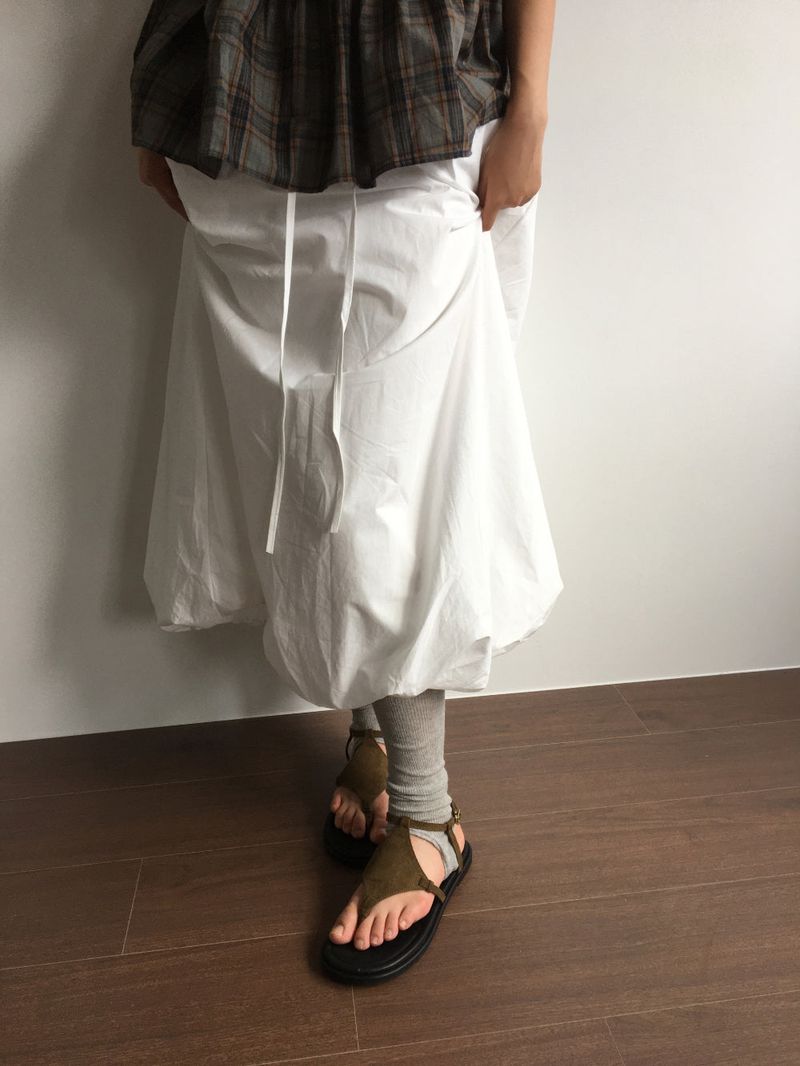 suede strap sandals (2color)