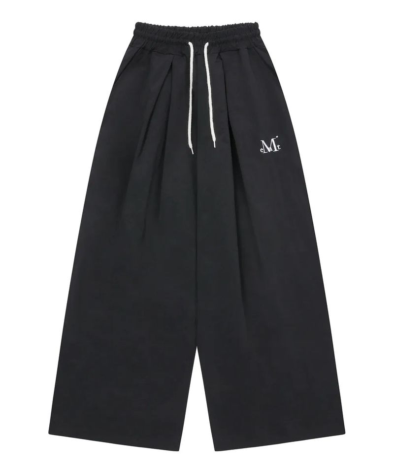 ARION PINTUCK WIDE BANDING PANTS UNISEX