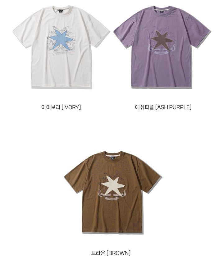 26SS★ Saber Star Short Sleeve T-shirt