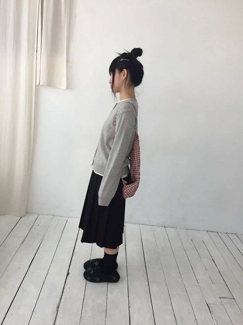 クローネックカラーカーディガン