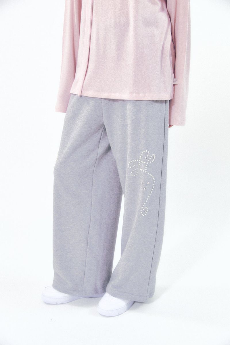 Pearl Track Pants Gray