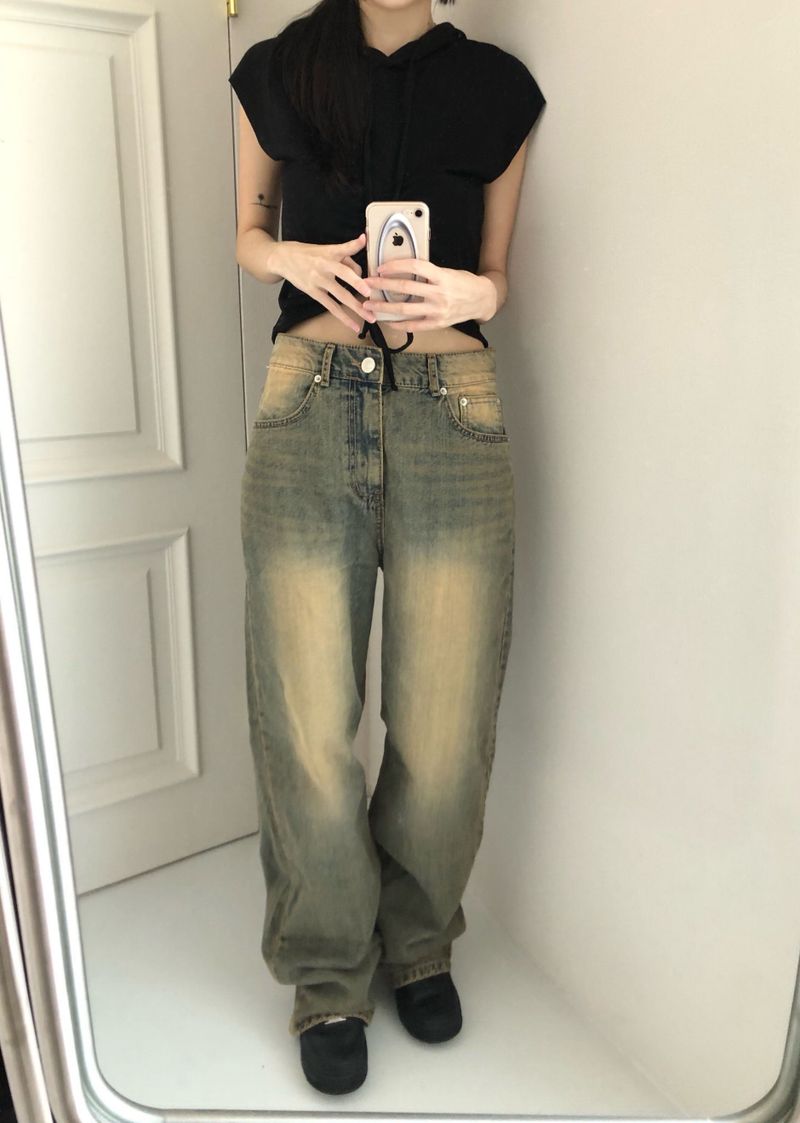 Kitten（キッテン）の「Toz denim wide pt (one color)（Pants）」