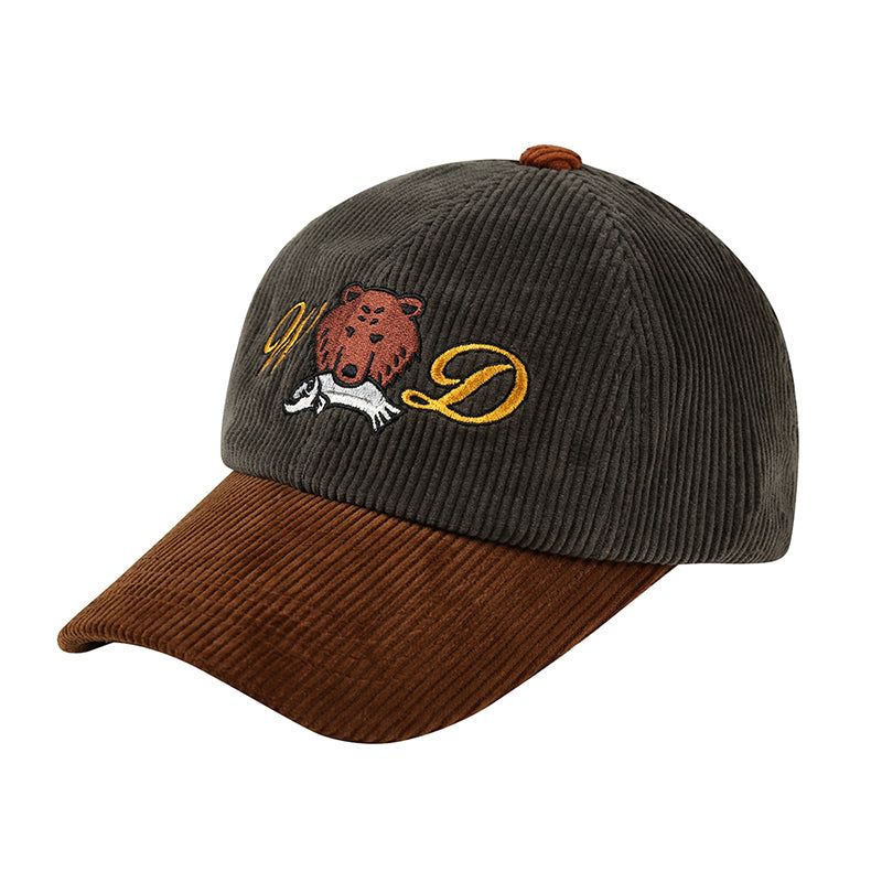 Bear salmon ball cap