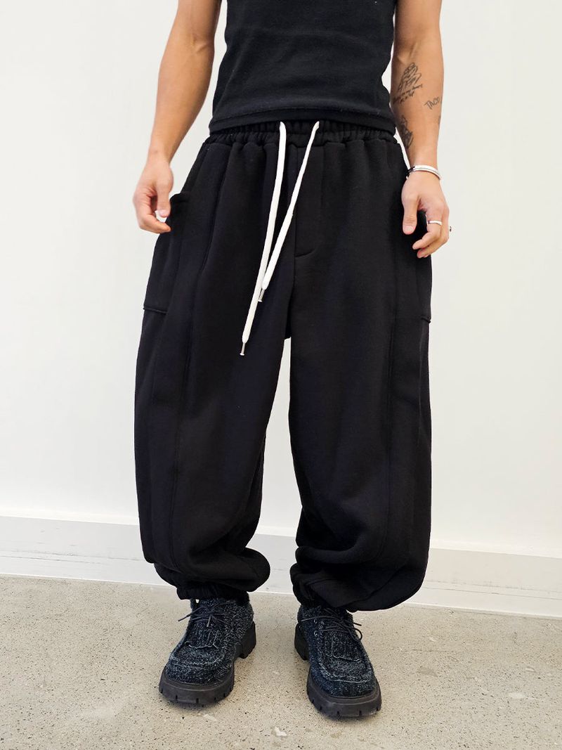 VENTIQUE Wave fleece jogging pants 4color