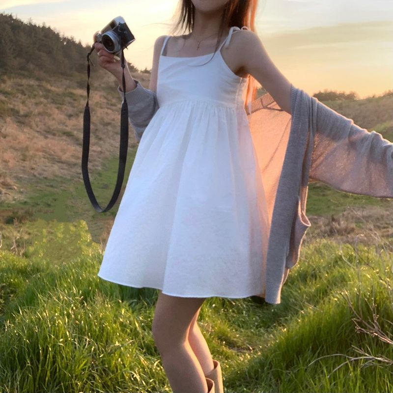 [MADE] Angel, mini strap dress