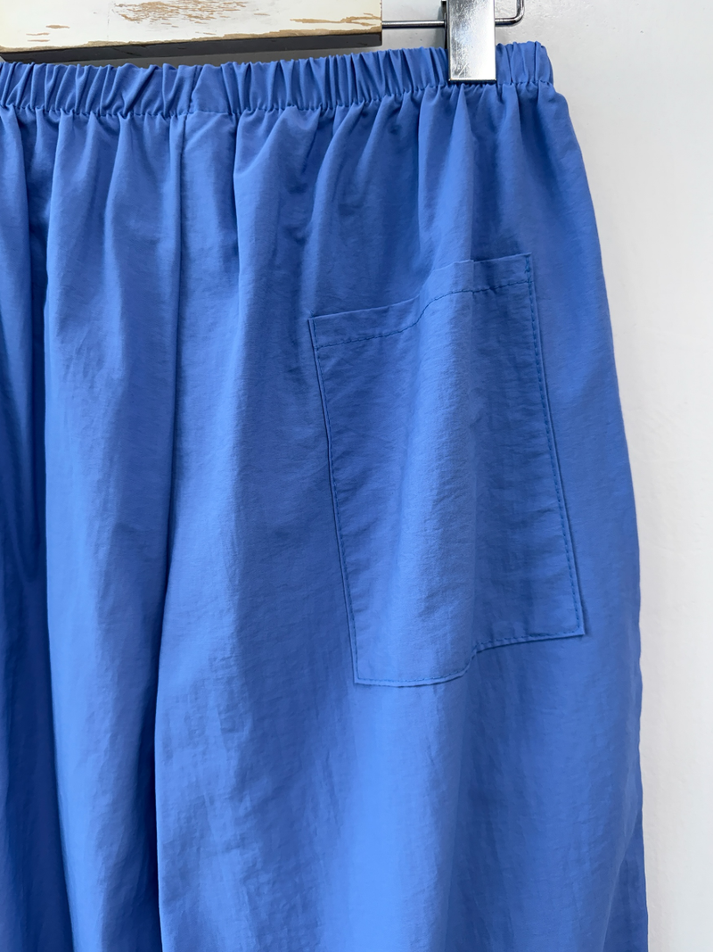 side lace nylon pants