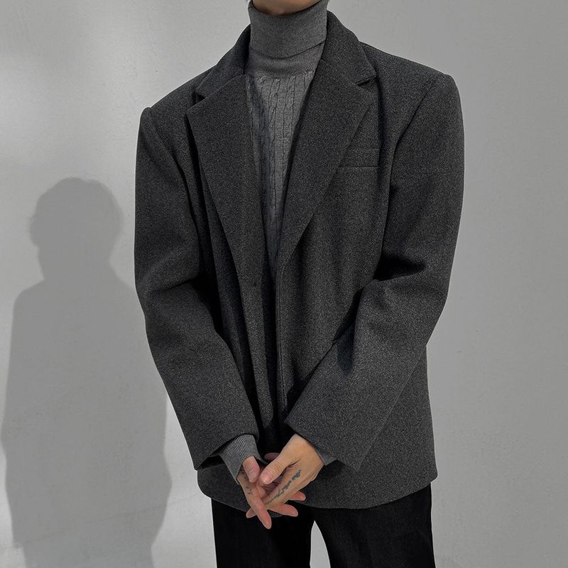 ASCLO Minimal Wool FW Blazer (2color)
