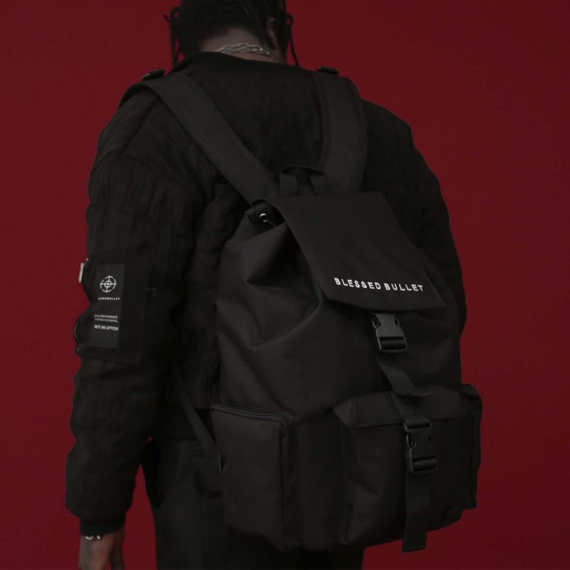 [BLESSEDBULLET]technical multi backpack_cobalt blue