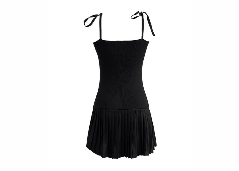 corset strap mini one-piece (2color)