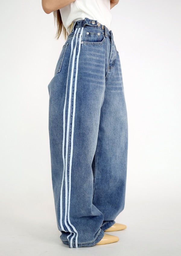 privatelookbook（プライベートルックブック）の「street track denim pants（Pants）」