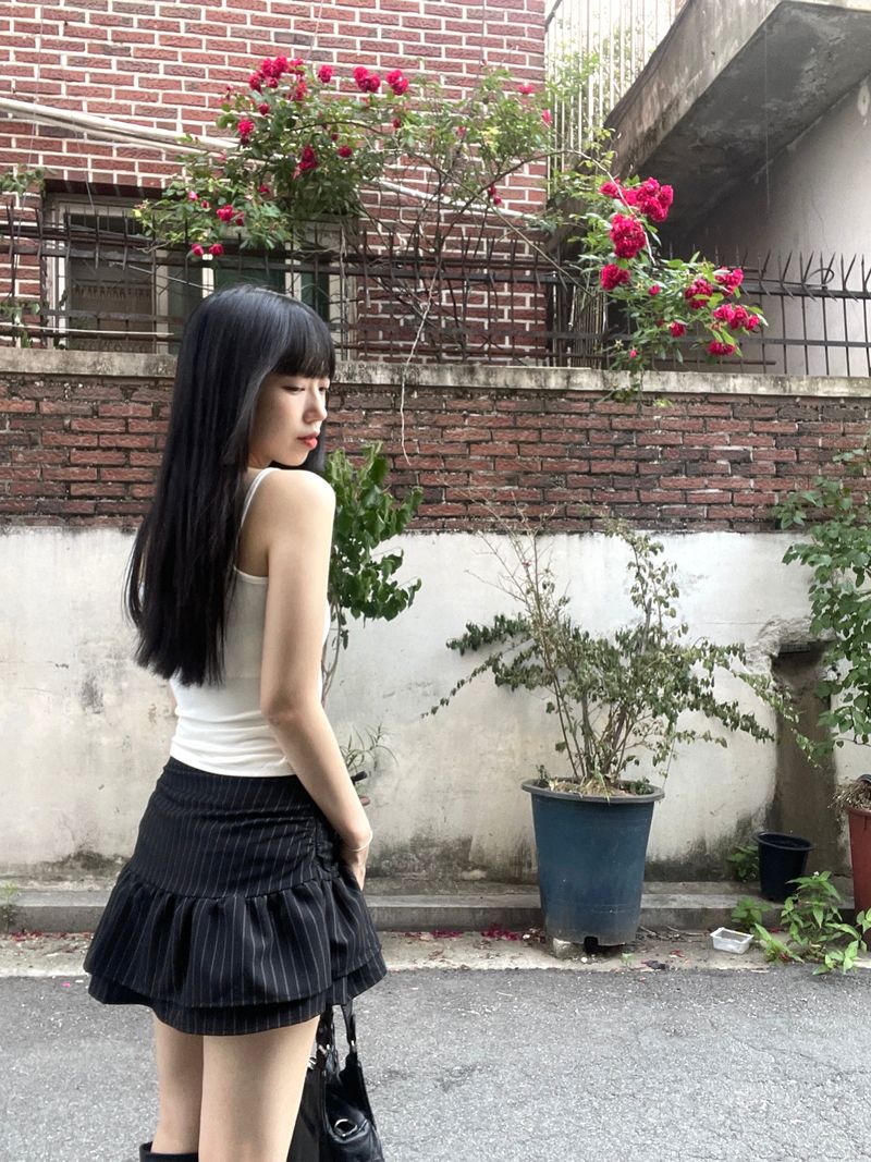Kitchen Dot Pixel Lace Sleeveless