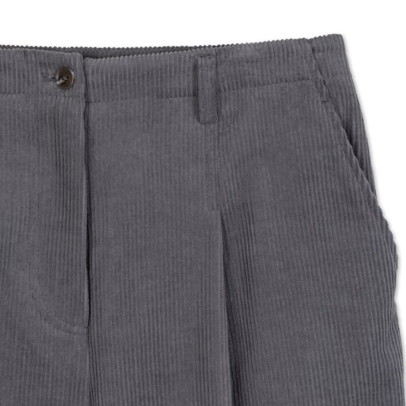 ANCKLE STRING CORDUROY CARGO PANTS