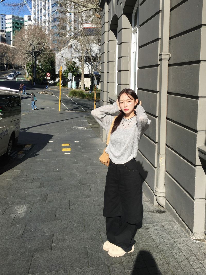 Shawl Button Mood Knit (3c)