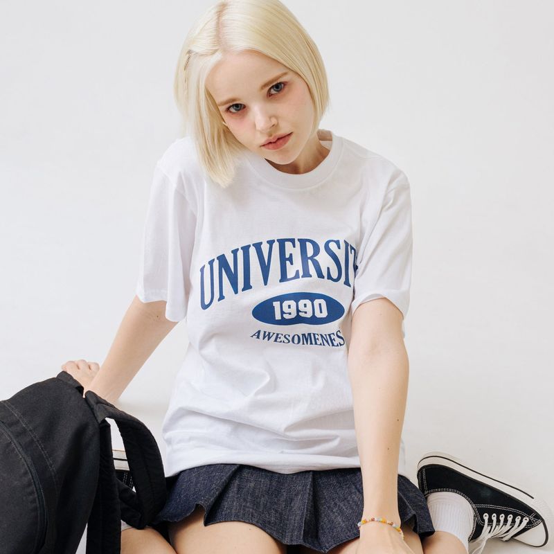 RANDOMOFF（ランダムオフ）の「1990UNIVERSITY T-SHIRT [4COLOR]（Tops）」