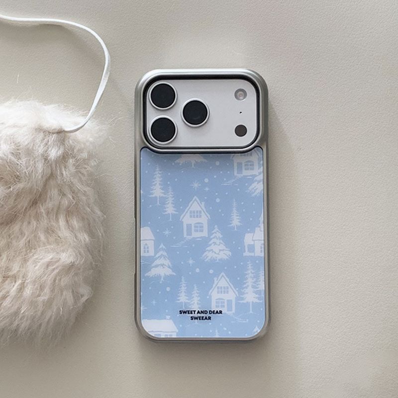 SWEEAR(スウィア)の「WINTER TOWN SILVER GLASS CASE (Smartphone Accessories)」