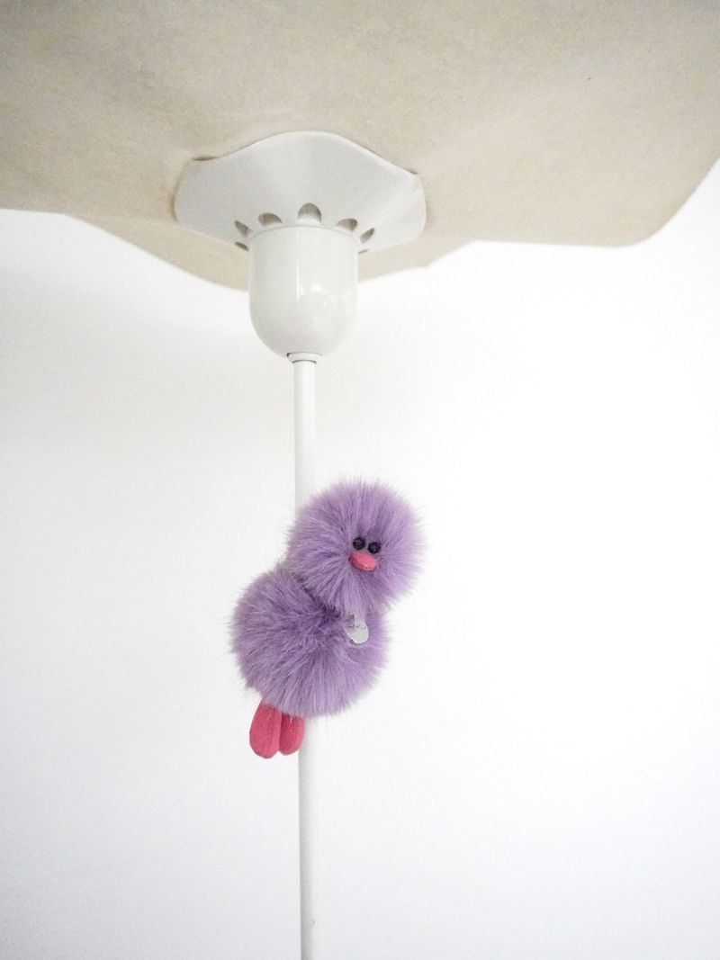 Cosymosy Mini Bird Keyring - Lavender
