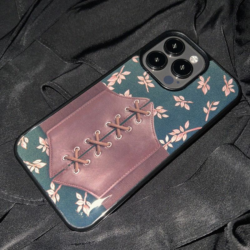 [MADE]Green Eyelet epoxy case