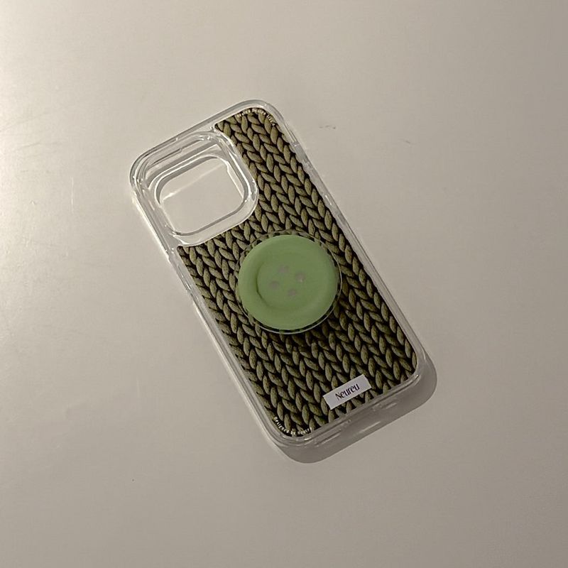 Knit Case Green (Jelly Hard)