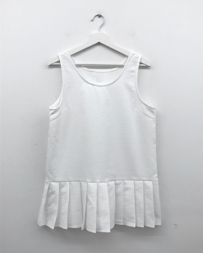 May Pleated Mini Dress (2color)