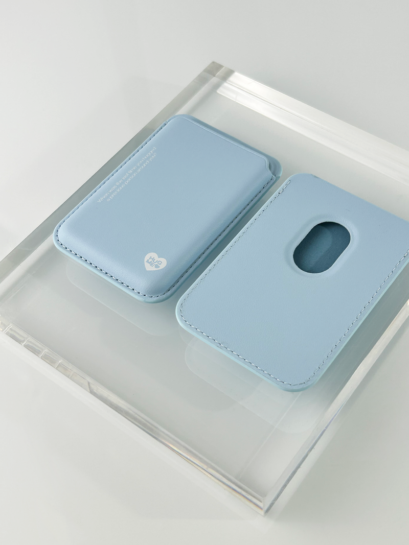 HugMe Magsafe Card Slot(Sky Blue)
