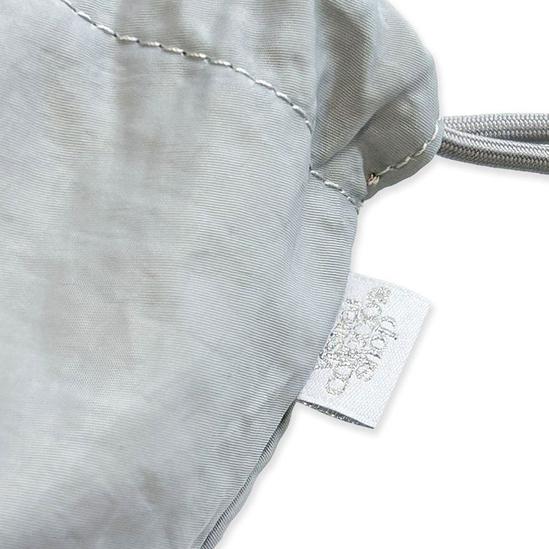 PVC pocket artwork gym sack [Pale blue]