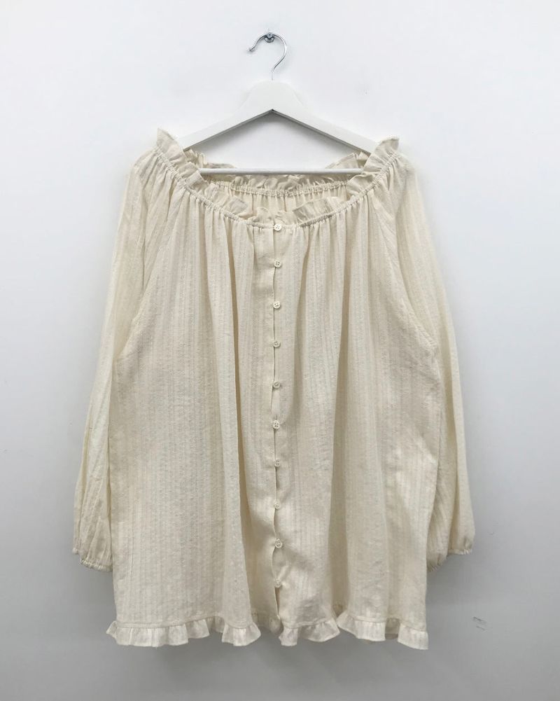 Movia Frill Blouse (2color)
