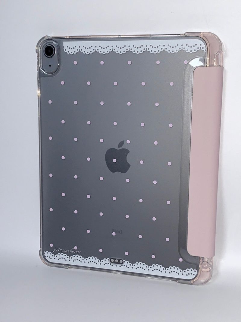 lace polka dot ipad case (tablets 11” and under)