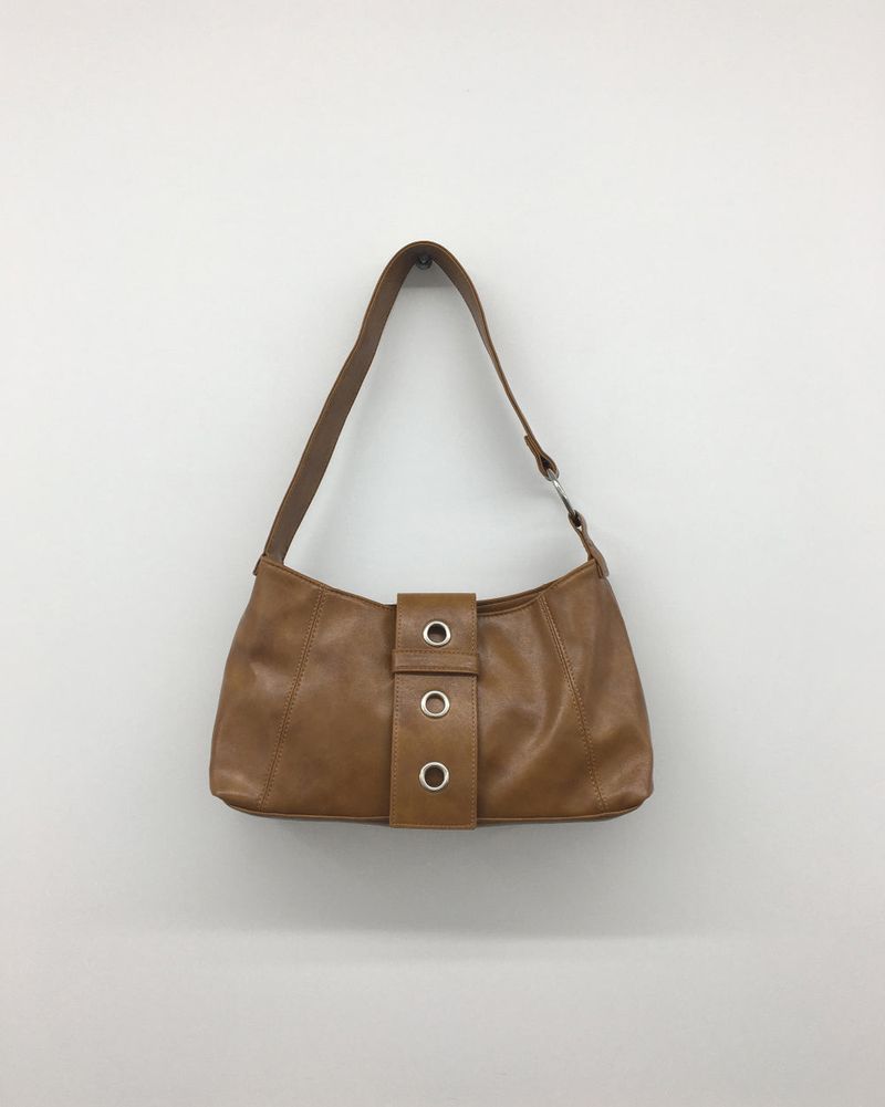 Wire Eyelet Hobo Bag (4color)