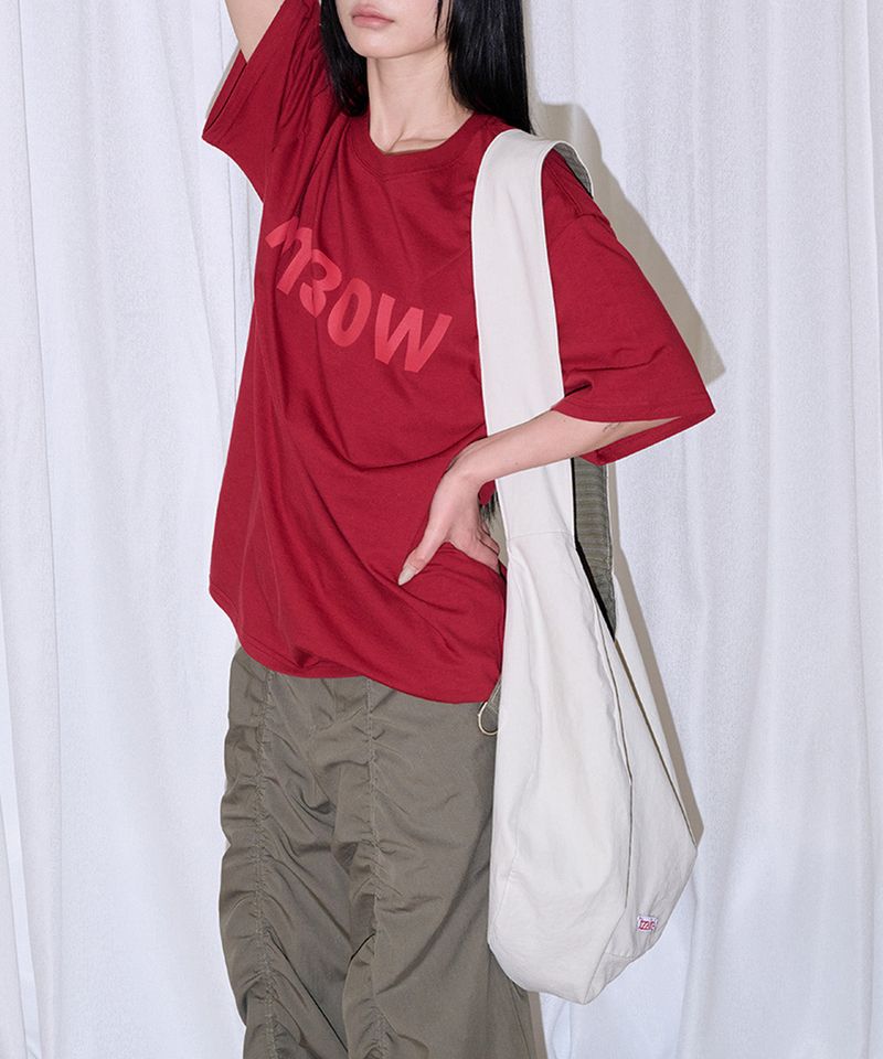 REVERSIBLE STRIPE BAG - KHAKI