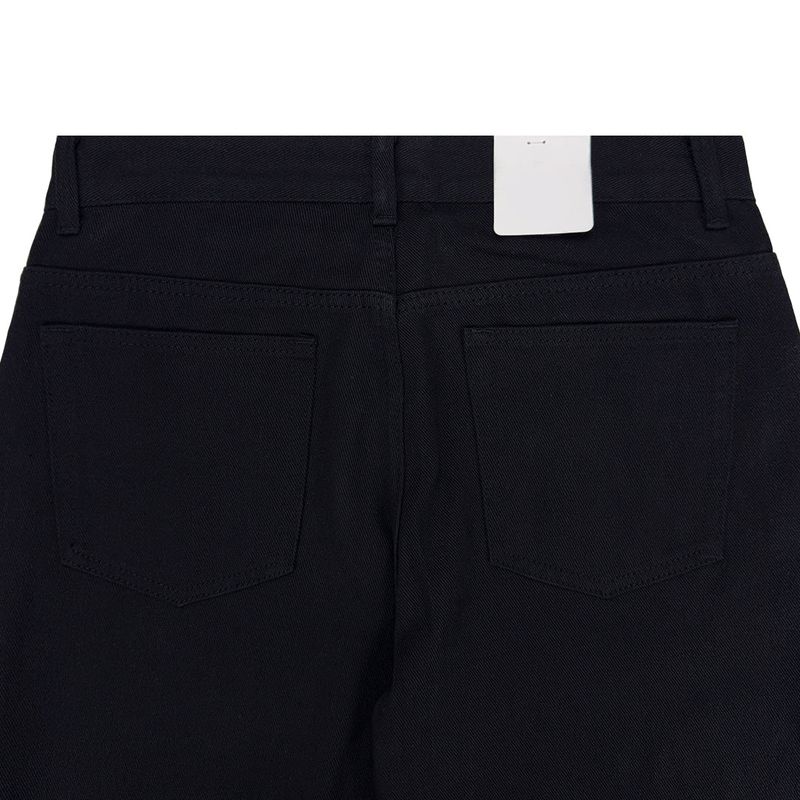 RO Relaxed Semi-Wide Cotton Pants (2C)