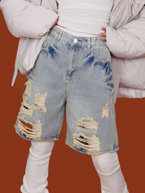 KUO（クーオ）の「way half denim pants（Pants）」