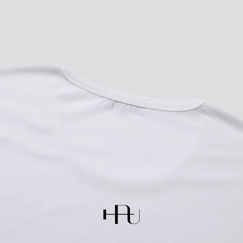 [HFORUS MADE]Forus U - kneck half sleeves IN BLACK