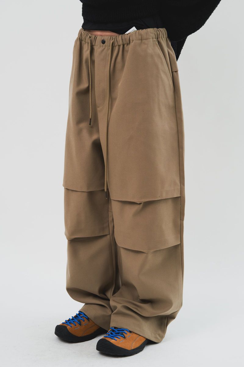 Care Parachute Cotton Pants (4color)