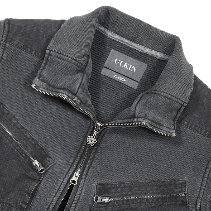 [24SS LSD COLLECTION] Cotton Zip-up Cargo Jacket 