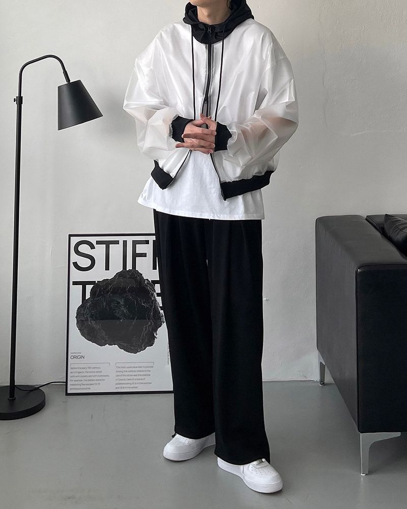 OWN Plastic Mix Zip-Up (2 colors)
