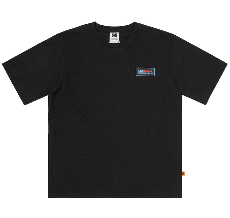 KODAK（コダック）の「ESSENTIAL GRAPHIC T-SHIRT【BLACK】（Tops）」