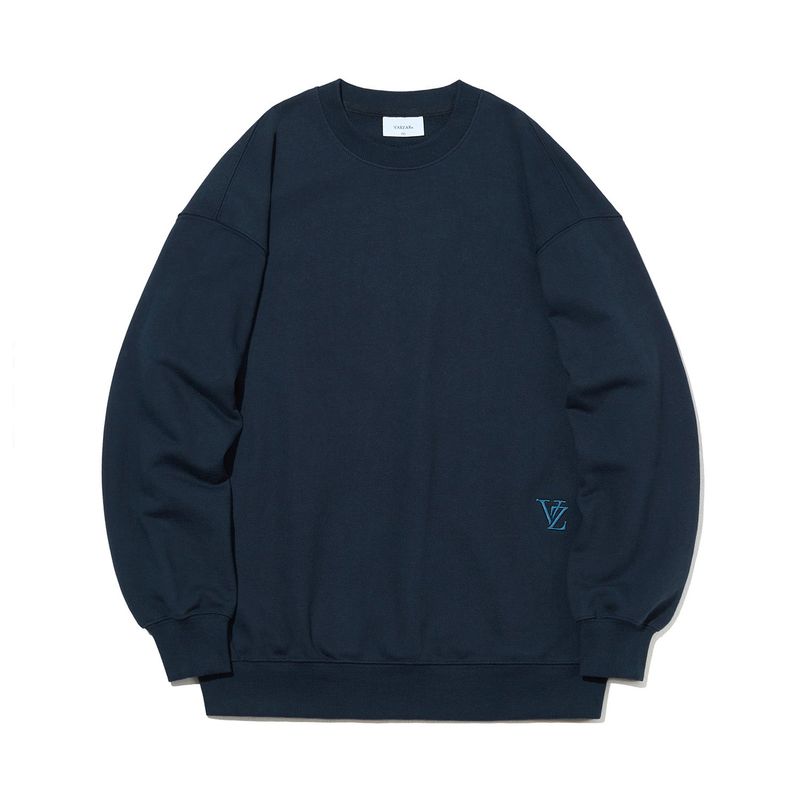 VARZAR(バザール)の「3D Monogram Side Sweat Shirts Navy(Tops)」