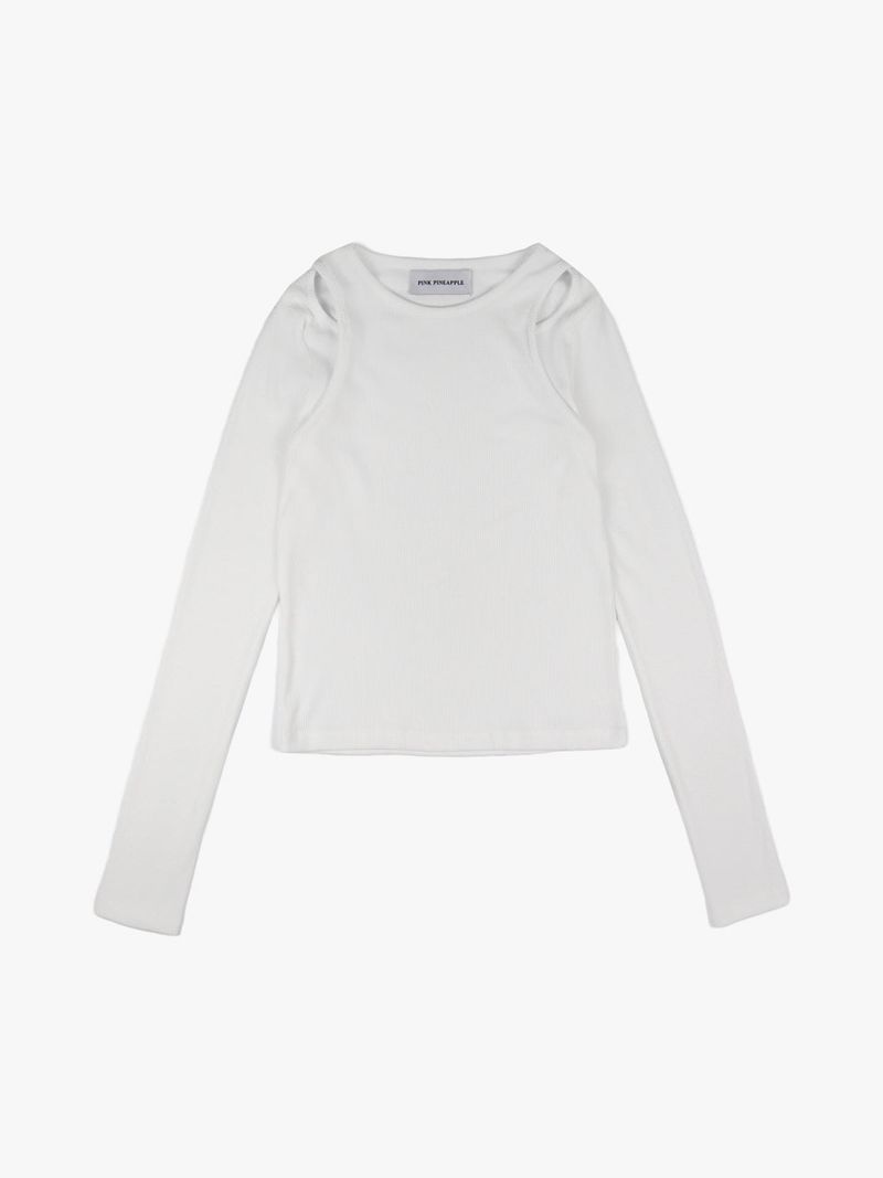 LAYERED CUT OUT T-SHIRT