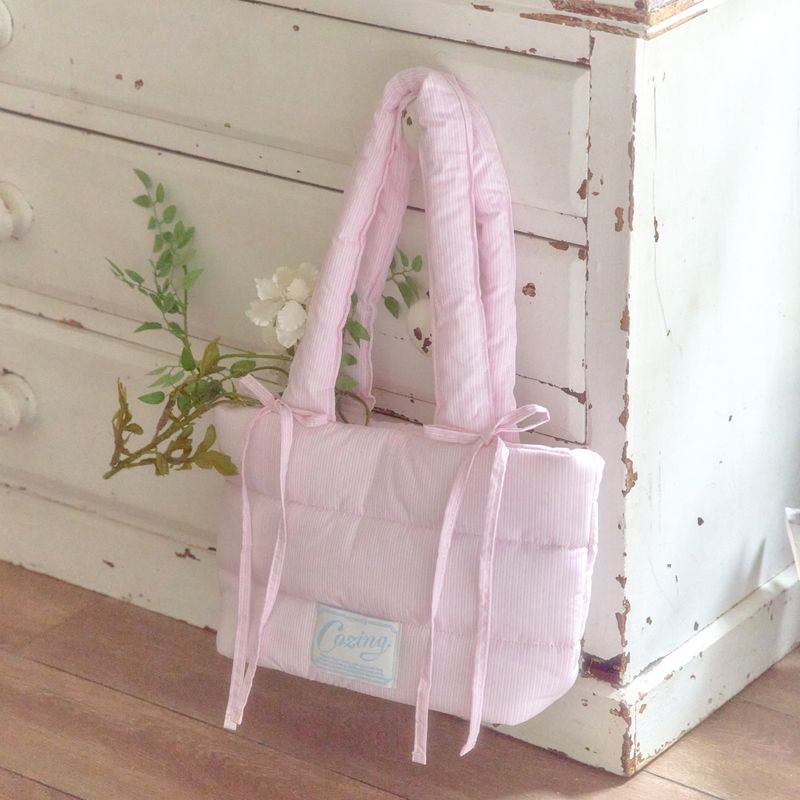 cozing（コジング）の「ピローバッグ_pastel pink（バッグ）」