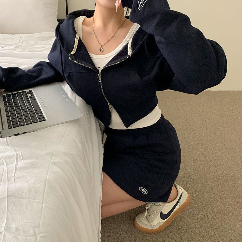 [Bellide made]Sporty two-way two-piece set