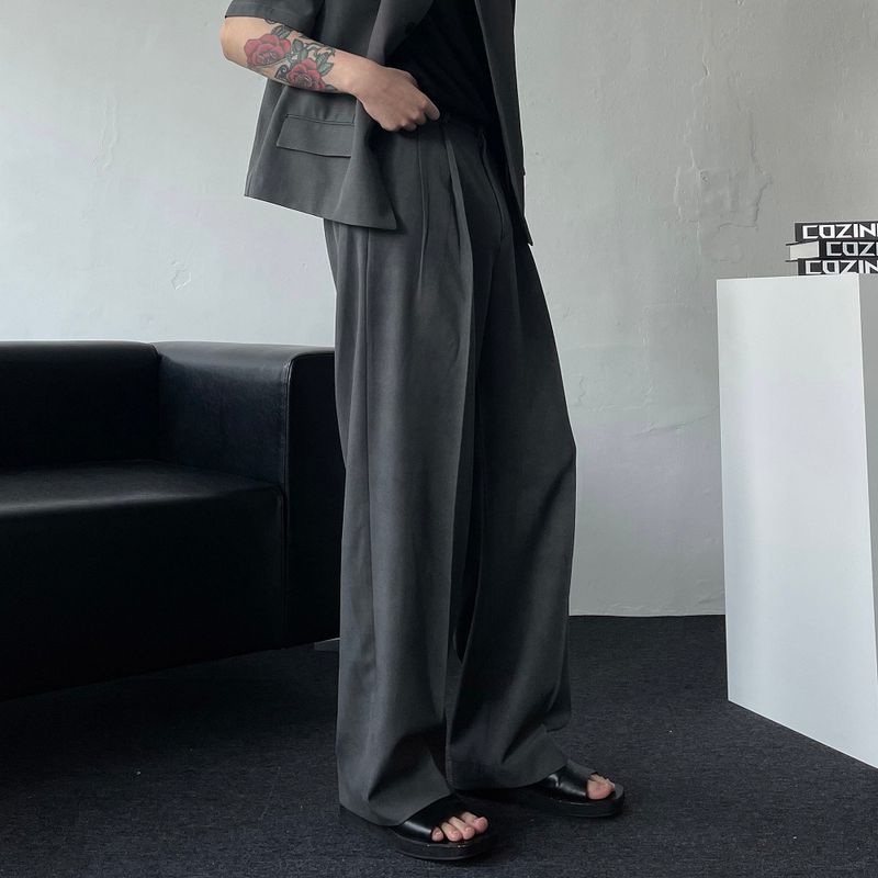 CR Monk Two Tuck Wide Pants (Set - Up/2 colors)