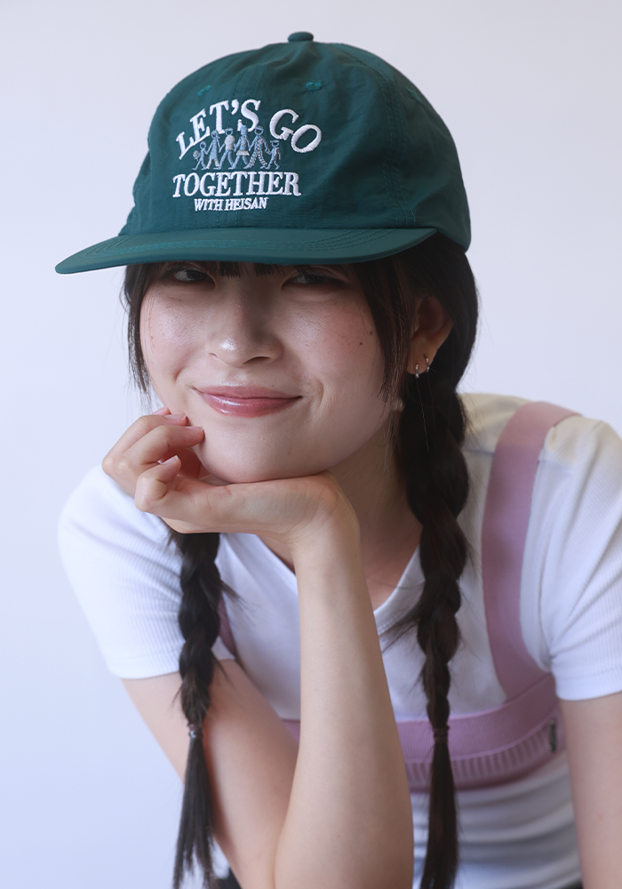Heisan(ハイサン)の「【即日発送】Let's Go Nylon Camp Cap Together(Hats)」
