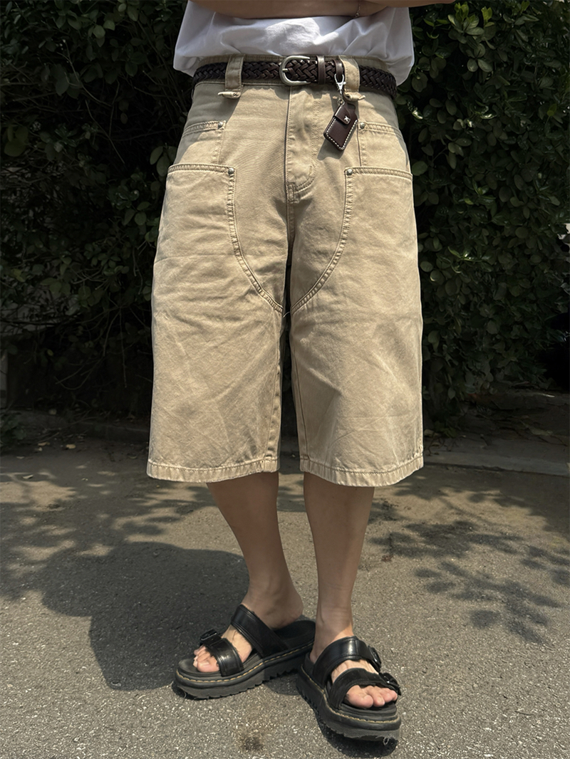 AVAND（アバンド）の「Dying double carpenter bermuda pants（Pants）」