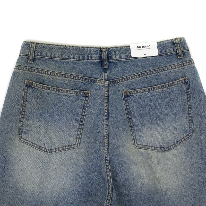 Slub Tin Chung Bermuda Denim